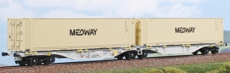 X-trains XT-2390000 - H0 - Containerwagen VTG/Medway, Ep. VI - Wagen 1
